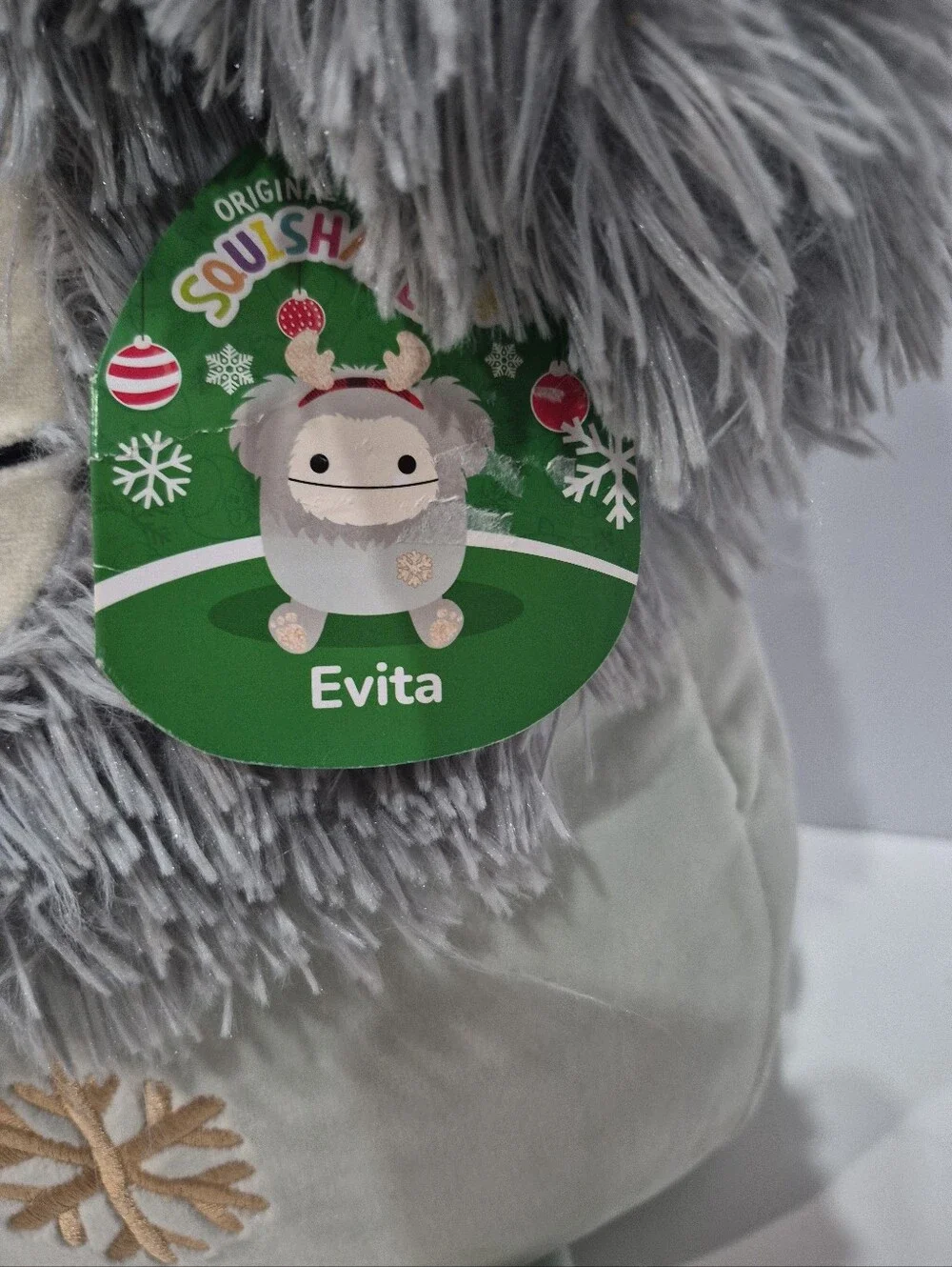 New Squishmallows Evita The Bigfoot 20